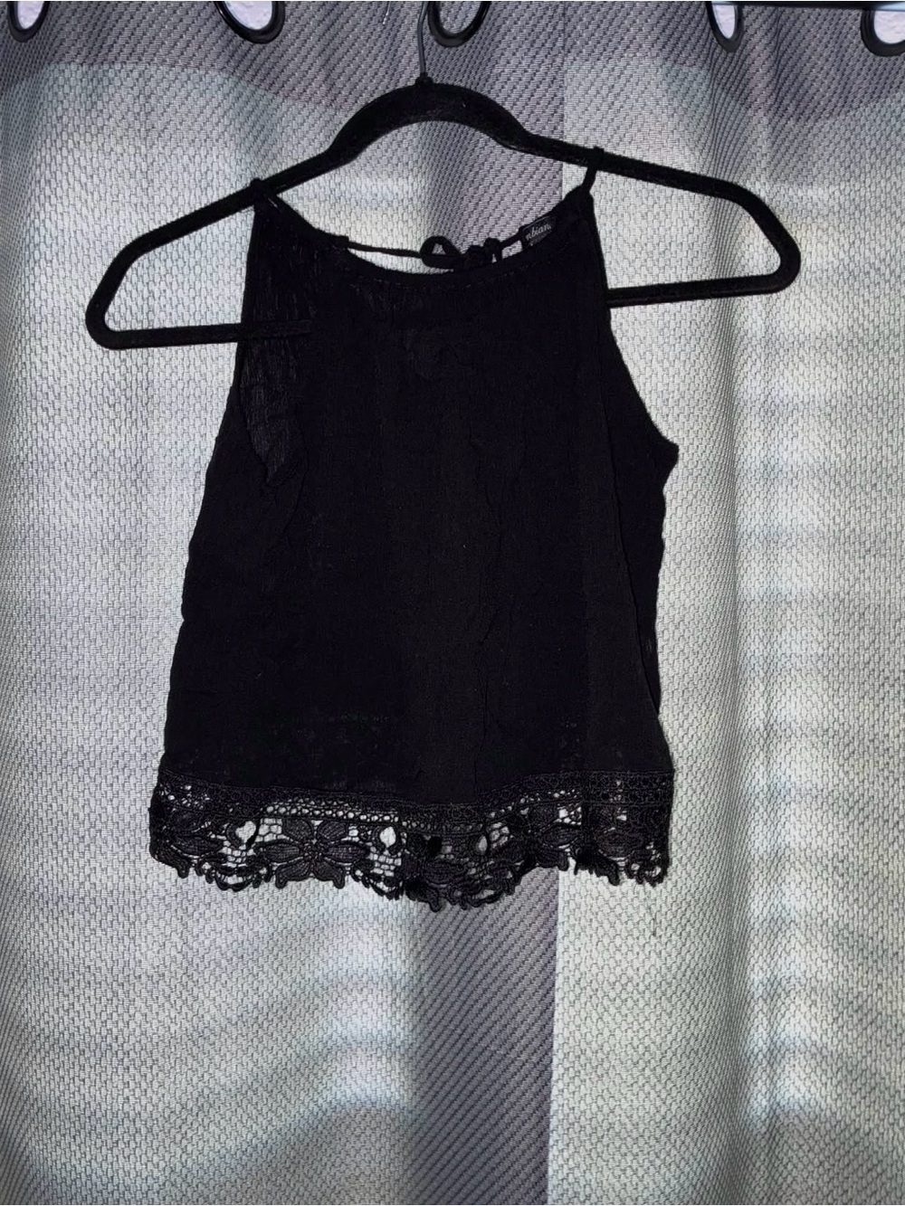 Ambiance Black Lace Tank Top